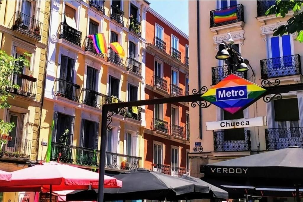 Amazing Apt 1 Hab Para 4Pax En La Plaza De Chueca Μαδρίτη Εξωτερικό φωτογραφία